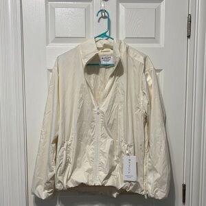 Athleta Sightseer Lace Cream Jacket